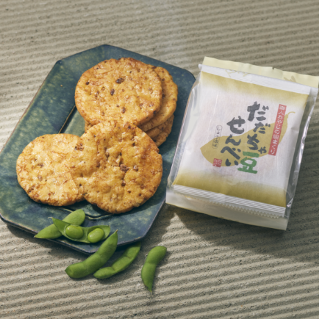 だだちゃ豆せんべいしょう油