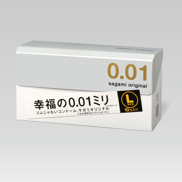 サガミオリジナル001 Lサイズ 10コ入 ポリウレタン コンドーム サガミショップ