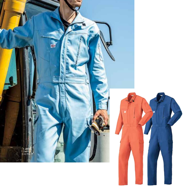 2850 AUTO-BI 長袖つなぎ服(1-2850)