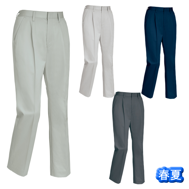 1697 XEBEC(ジーベック) レディススラックス