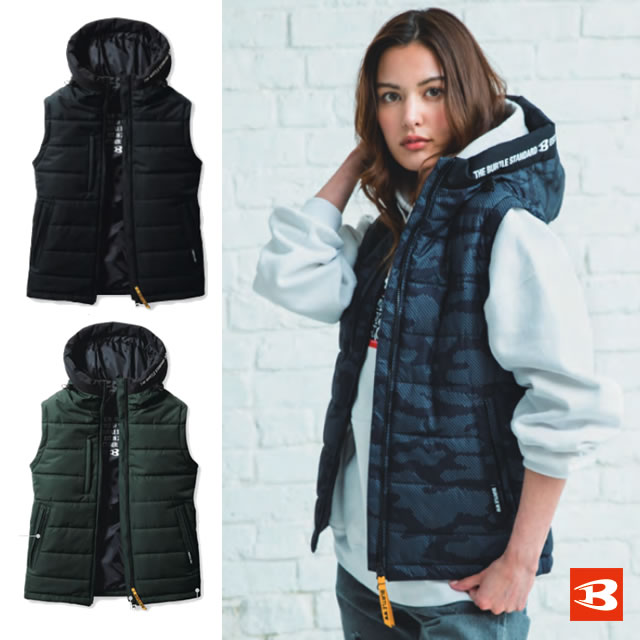 5034 BURTLE(バートル) 防寒フーディベスト