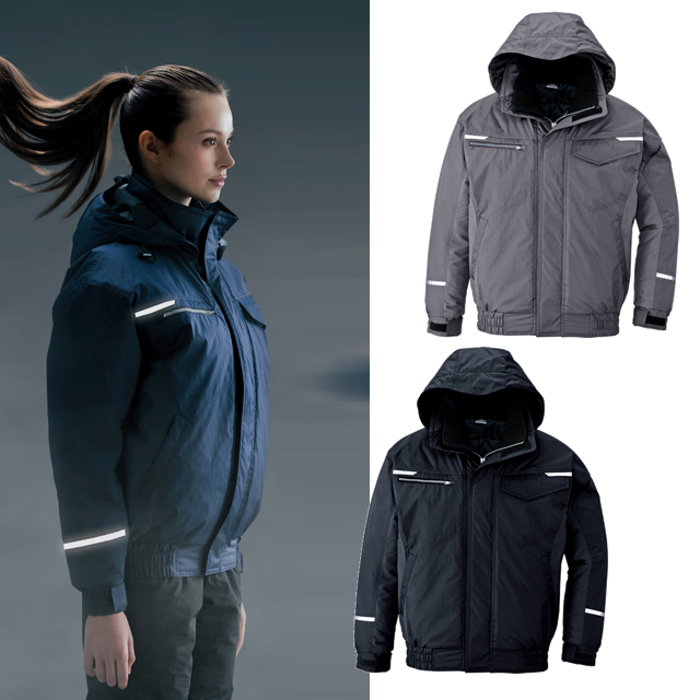 AZ-9365 AITOZ 制電防寒コート(男女兼用）｜アイトス作業服通信販売