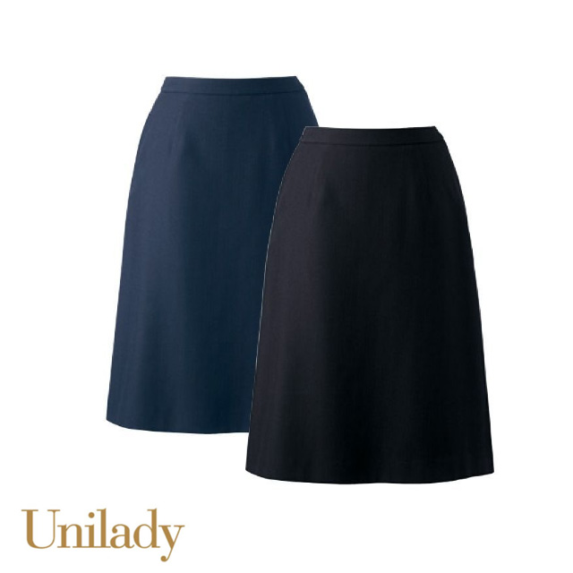 U9556 UNILADY(ユニレディ) Ａラインスカート(58cm丈)
