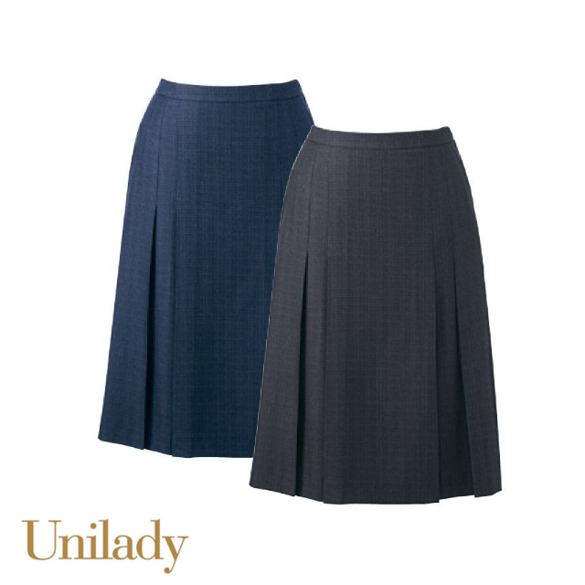 U9557 UNILADY(ユニレディ) Ａラインスカート(60cm丈)
