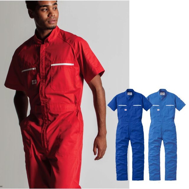 6801 AUTO-BI 半袖つなぎ服