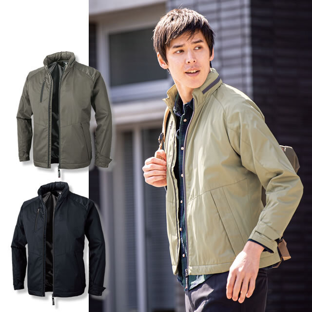 142 XEBEC(ジーベック) 軽防寒ブルゾン