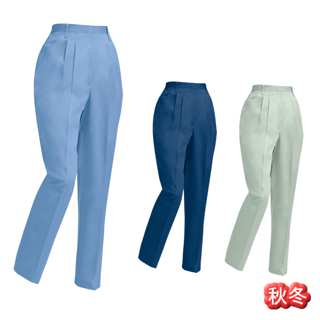 3104 XEBEC(ジーベック) レディススラックス