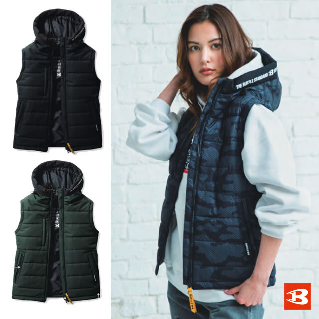 5034 BURTLE(バートル) 防寒フーディベスト