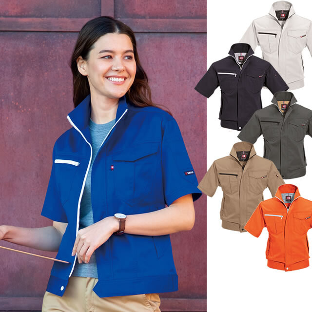 6082 BURTLE(バートル) 男女兼用ジャケット半袖