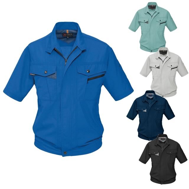 7062BURTLE(バートル)作業服半袖ブルゾン