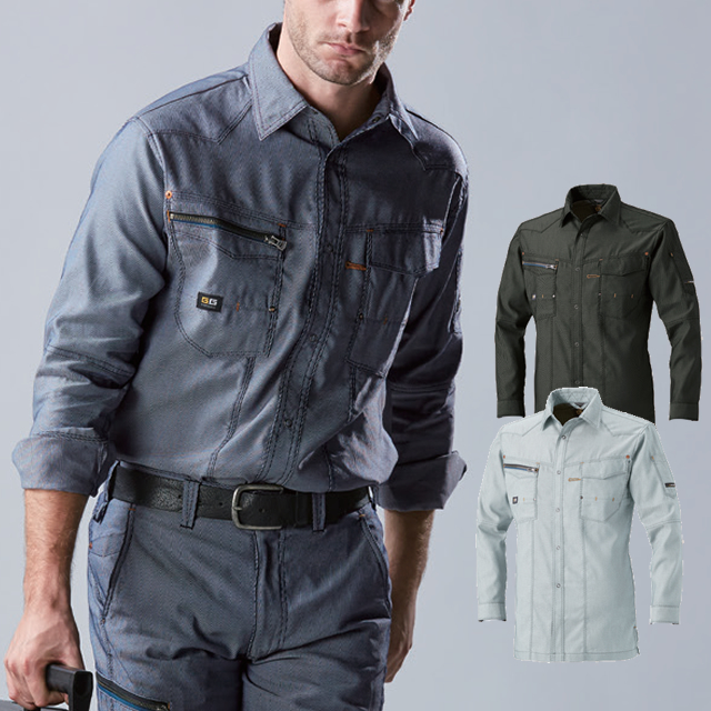 875 SOWA 長袖シャツ