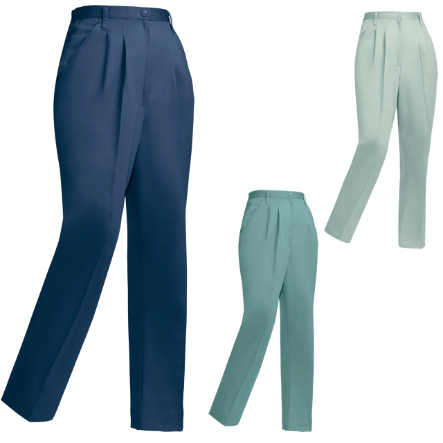 9104 XEBEC(ジーベック) レディススラックス