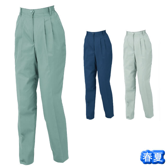 9204 XEBEC(ジーベック) レディススラックス