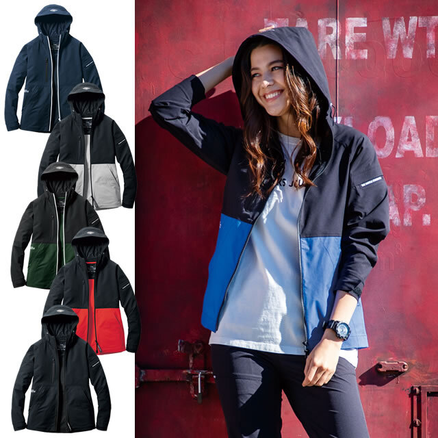 バベル　フーディ　Lサイズ 9515 BURTLE フーディジャケット｜バートル作業服通信販売「作業服の