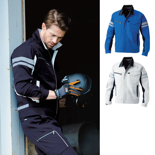 【最終値下げ】 【新品】ムラ糸裏毛 パネルブロッキングブルゾン uniform100ka_045-8389