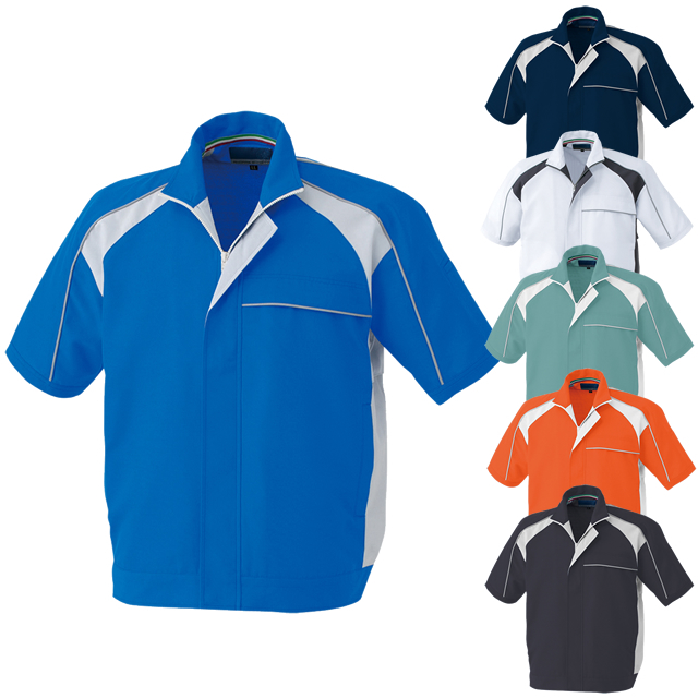 A-5080 CO-COS(コーコス) 半袖ブルゾン（男女兼用）