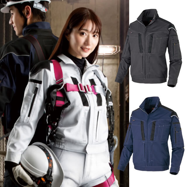 AZ-6803 AITOZ 長袖ブルゾン(男女兼用）｜アイトス作業服通信販売