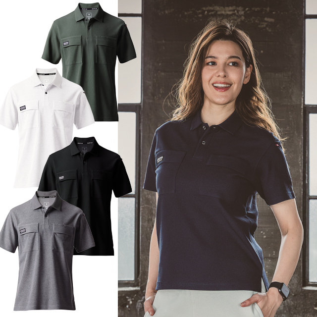 517 BURTLE(バートル) 半袖ポロシャツ