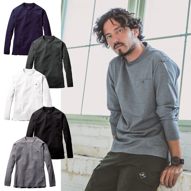 655 BURTLE(バートル) 長袖Ｔシャツ