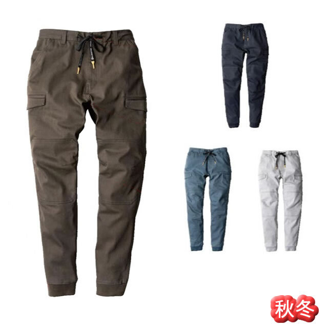 GA-3926 CO-COS(コーコス) ストレッチジョガーカーゴパンツ（後ろシャーリング）