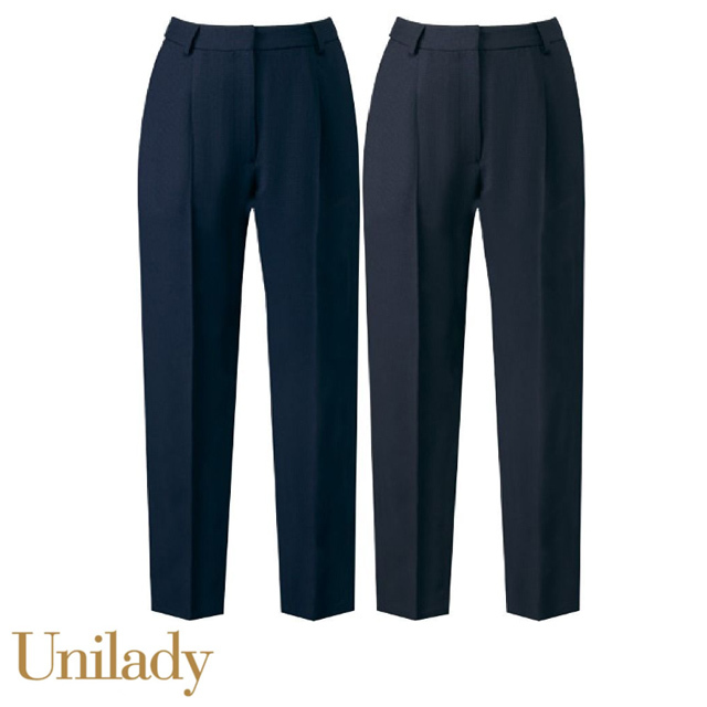 U72554P UNILADY テーパードパンツ