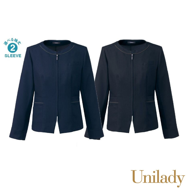 U82554 UNILADY 長袖オーバーブラウス