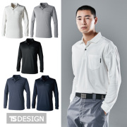 T2275 TS-DESIGN TecRecyc ロングスリーブポロシャツ