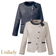 U82552 UNILADY(ユニレディ) 長袖オーバーブラウス