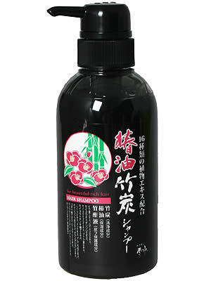 日本漢方研究所　椿油竹炭シャンプー