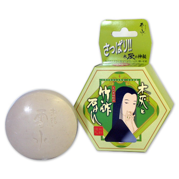日本漢方研究所　木灰と竹酢石鹸　３個セット