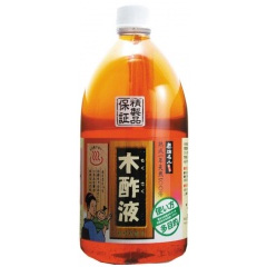 日本漢方研究所　木酢液　国産　１リットル　２本セット　送料無料