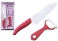 京セラ　ファインセラミックナイフ　ピーラー　キッチン２点セット　１６０ＮＡ－ＰＫＸ　ピンクリボン　送料無料