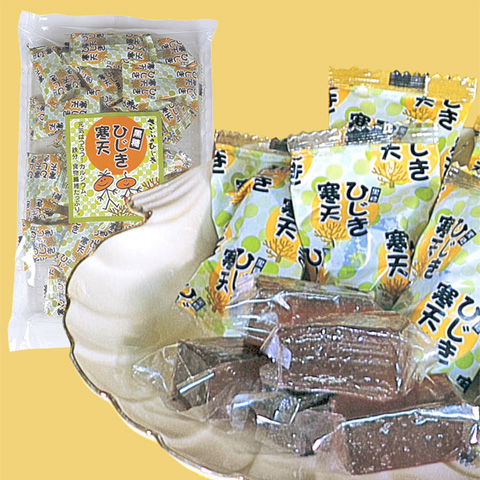 黒糖ひじき寒天　250g
