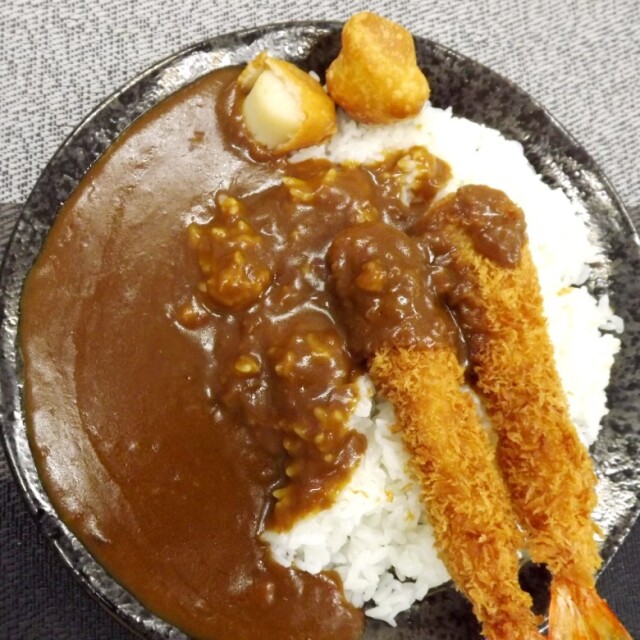 バナメイカレー