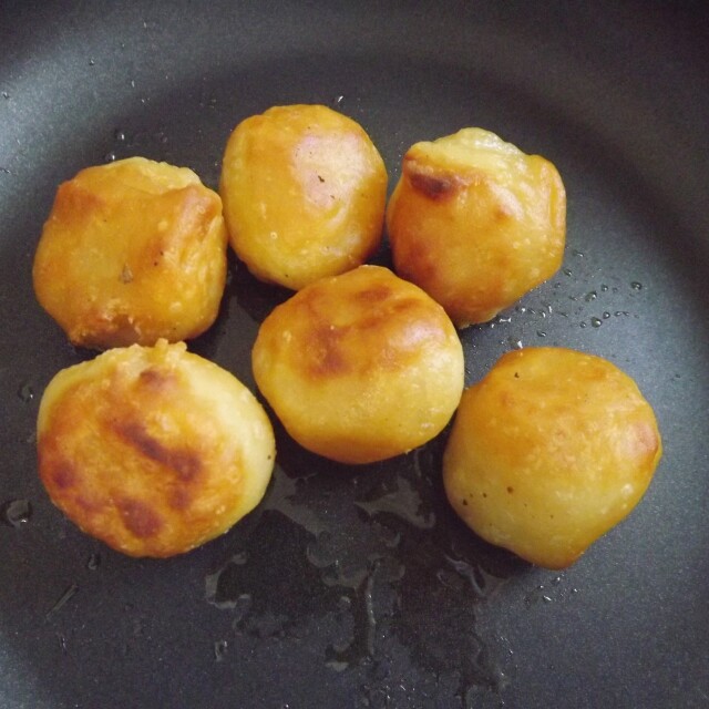 ほたフリ揚げ焼き