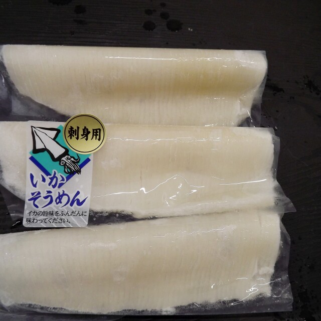 いかそうめん
