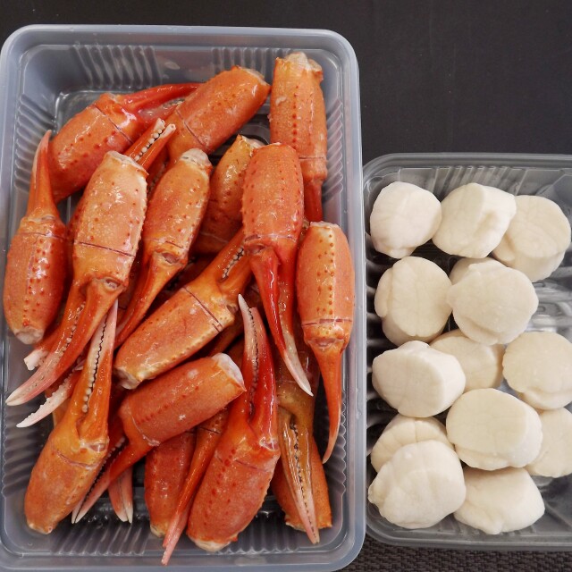 紅つめ・ほたてセット