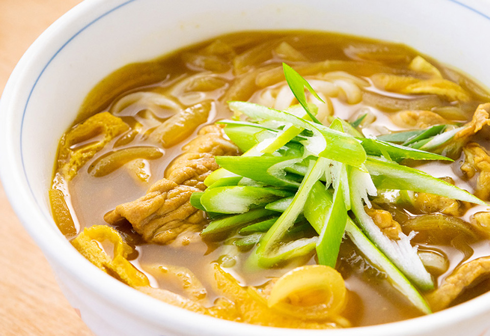さんま出汁カレーうどん