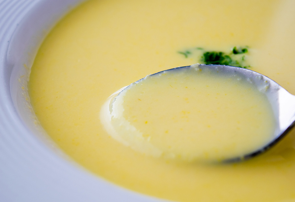 とうもろこしのスープ