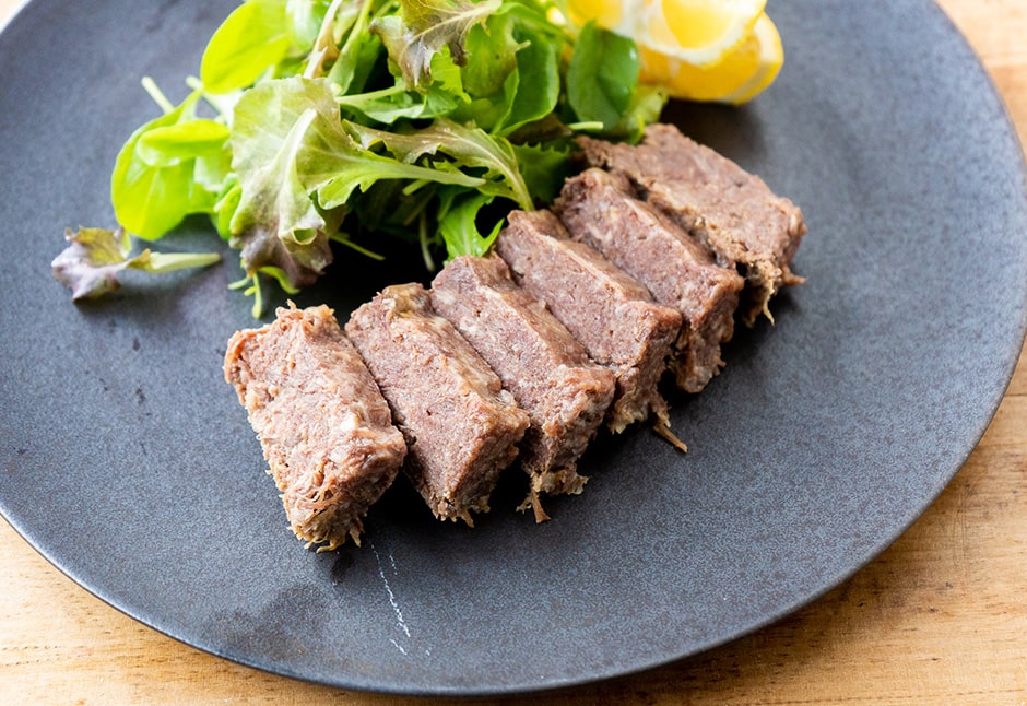 田野畑山地酪農牛乳さんのコンビーフ