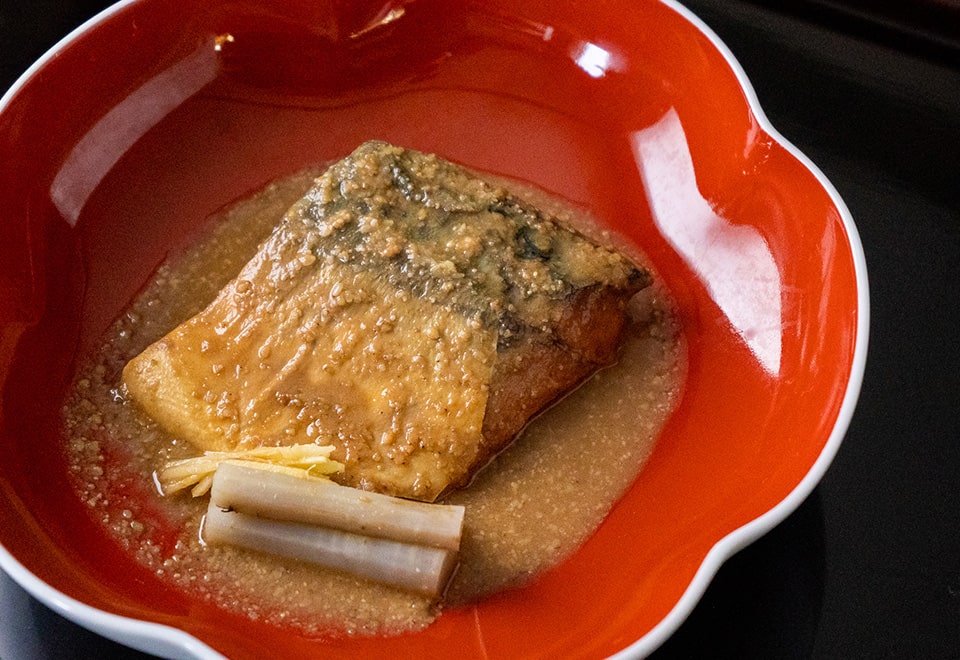 気仙沼産　鯖の胡麻味噌煮（2切れ）