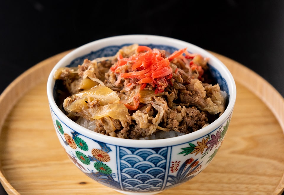 国産牛の牛丼