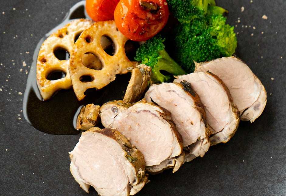 豚ひれ肉ジャスミン茶煮