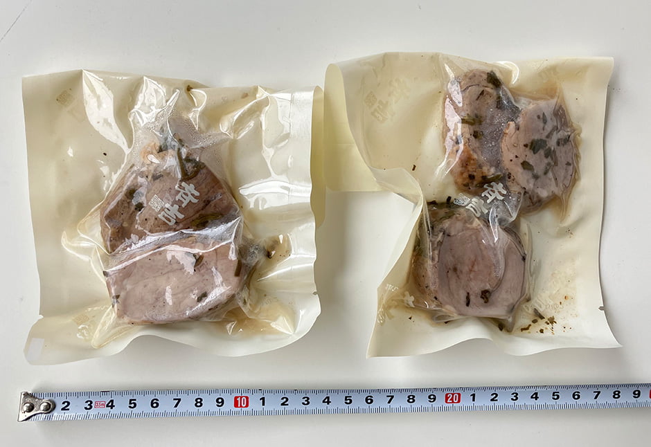不ぞろい豚のジャスミン茶煮（2パックで約160g）