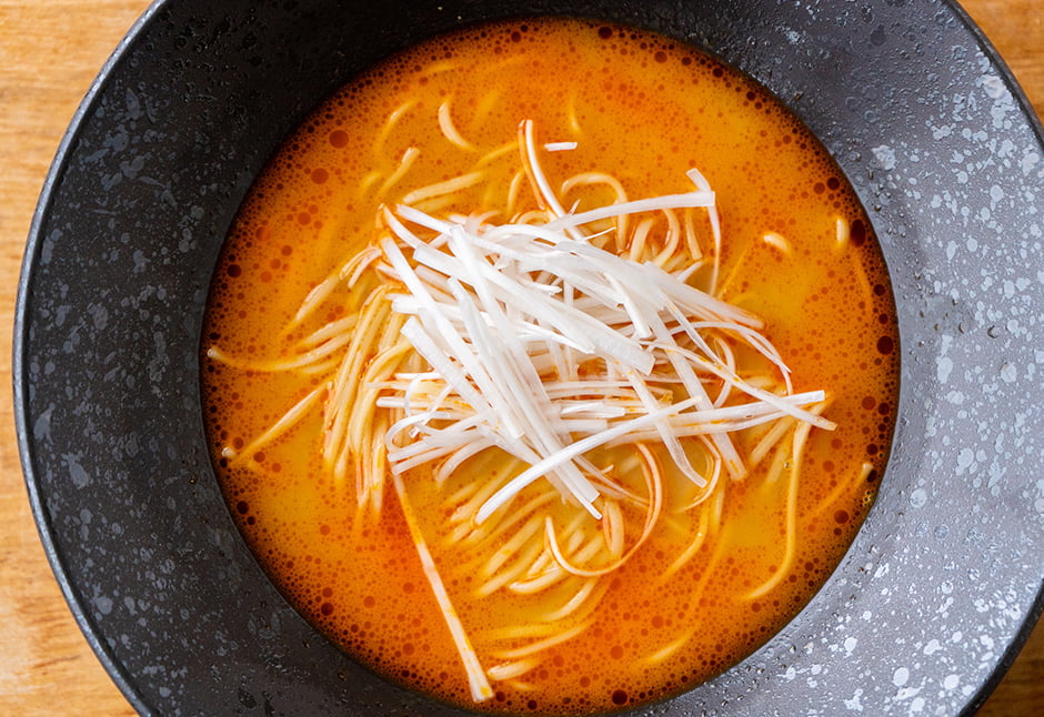 佐藤養悦本舗さん　稲庭中華そば　担々スープ付（二人前）