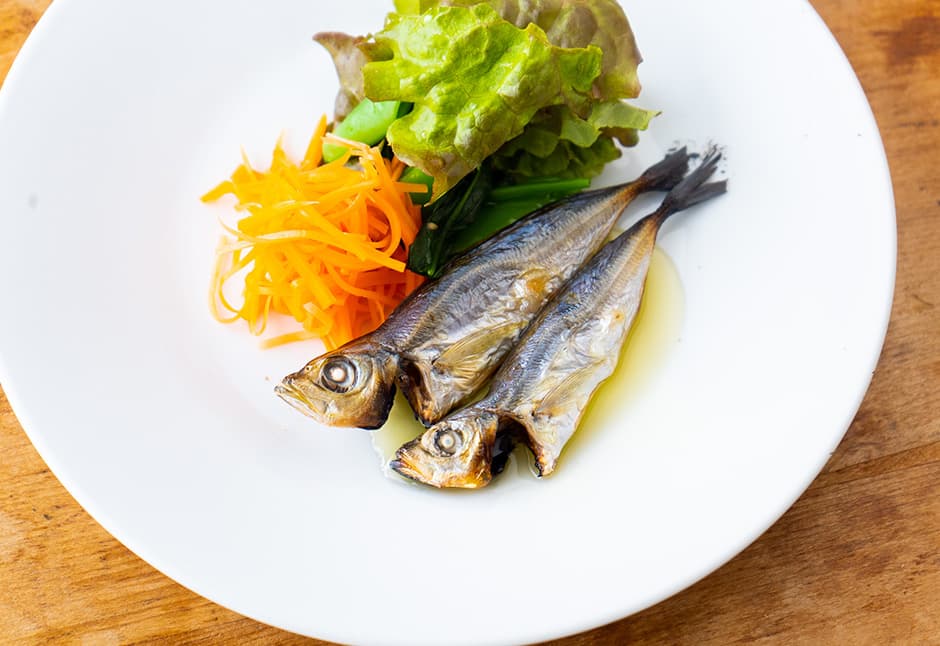 小アジの干物（3尾から5尾）