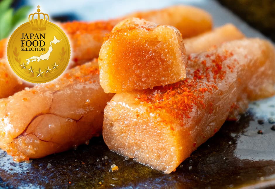 湊水産さんの鰹節と昆布の天然だし　明太子