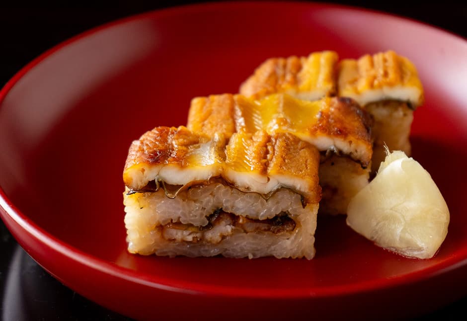 気仙沼産穴子押寿司（3カン）