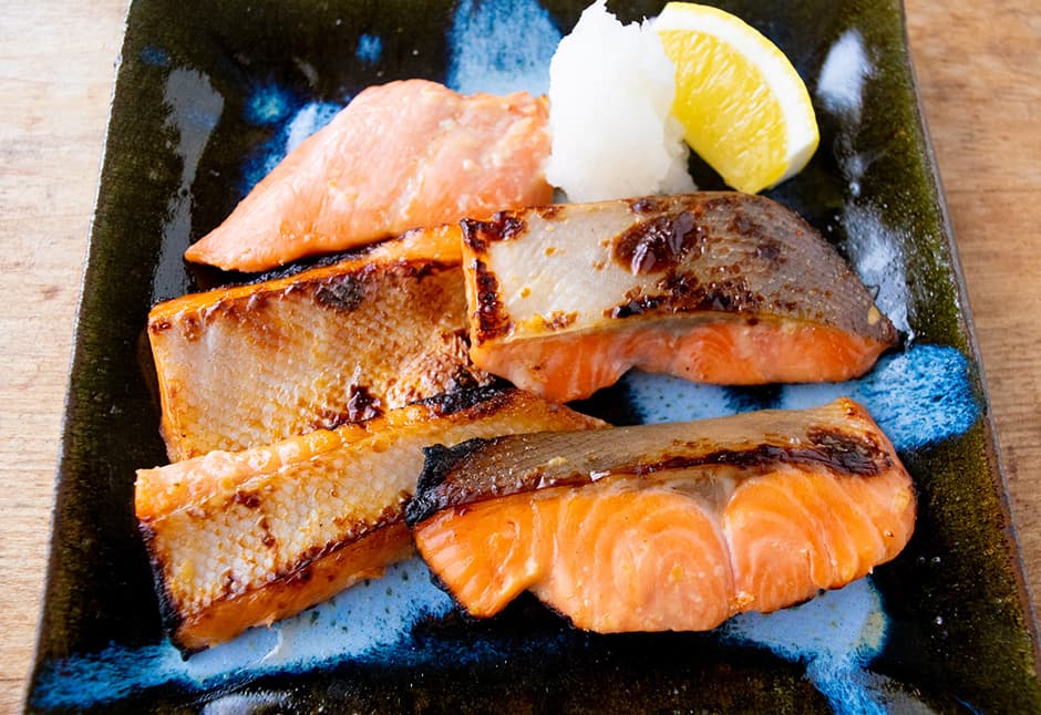 銀鮭切り落とし味噌こうじ漬け