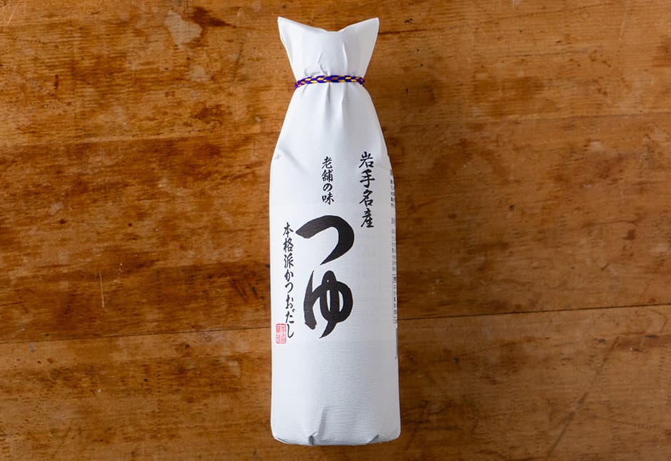 佐々長醸造さん　老舗のつゆ　500ml